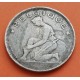 BELGICA 2 FRANCOS 1923 BELGIQUE ALEGORIA y VALOR BELGIQUE KM.91 MONEDA DE NICKEL MBC- Belgium 2 Francs