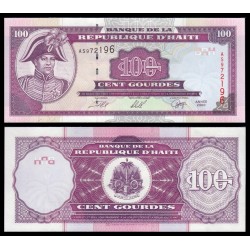 HAITI 100 GOURDES 2000 HENRY CHRISTOPHER Pick 268 BILLETE SC UNC BANKNOTE Une Gourde