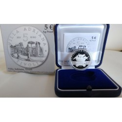 ITALIA 5 EUROS 2014 PRESIDENCIA EUROPEA MONEDA DE PLATA SC ESTUCHE