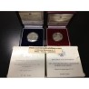 SAN MARINO 5 EUROS 2010 EXPO SHANGAI + 10 EUROS 2010 SCHUMANN PLATA PROOF ESTUCHE SILVER SET