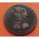 INGLATERRA HALF PENNY 1792 GENERAL ELLIOT COPPER TOKEN