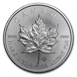 ...PLATA CANADA 5 DOLARES 2014 HOJA DE ARCE SILVER DOLLAR MAPLE