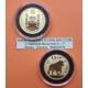 . 1 coin x España 1,5 EURO 2022 TORO y COLUMNARIO @1 ONZA DE ORO PURO 999,9@ 15.000 Monedas 1,50 EUROS GOLD BULLION COIN