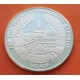 LAOS 50 KIP 1996 ARADO y BUEY WORLD FOOD SUMMIT FAO en ROMA KM.97 MONEDA DE PLATA PROOF