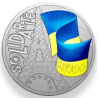 . Medalla COLORES BANDERA DE UCRANIA x FRANCIA tipo 10 EUROS 2022 MEDAILLE SOLIDARITÉ AVEC L'UKRAINE NICKEL Monnaie Paris