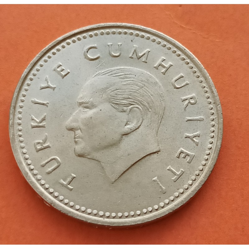 TURQUIA 1 LIRA 2006 REFORMA y PRESIDENTE KEMAL ATATURK KM.1169 MONEDA BIMETALICA SC