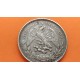 MEXICO 1 PESO 1902 AM Mo Ceca de MEXICO GORRO FRIGIO y AGUILA KM.409.2 MONEDA DE PLATA MBC silver coin