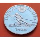 @RARA@ BIELORRUSIA 1 RUBLO 2006 SILICHI SKI CENTER y ESQUIADOR KM.273 MONEDA DE NICKEL PROOFLIKE Belarus 1 Rouble