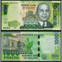 MALAWI 1000 KWACHA 2016 PEZ, PRESIDENTE y MAZORCAS DE MAIZ Pick 67B BILLETE SC Africa BANKNOTE UNC