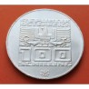 0,50 ONZAS x AUSTRIA 100 SCHILLINGS 1976 INNSBRUCK IGLESIA Reverso con AGUILA PEQUEÑA KM.2927 MONEDA DE PLATA SC-