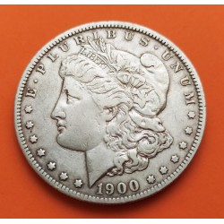 ESTADOS UNIDOS 1 DOLAR 1900 O MORGAN PLATA SC Silver $1 Dollar