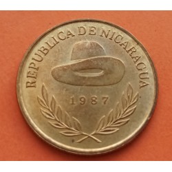NICARAGUA 5 CENTAVOS 1899 NICKEL KM*9 MBC++ CTS