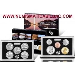 . 2015 ESTADOS UNIDOS PLATA NICKEL US MINT PROOF SET USA