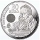 ESPAÑA 30 EUROS 2016 IV CENTENARIO DE DON MIGUEL DE CERVANTES MONEDA DE PLATA SC @SI BOLSA BANCO FNMT@