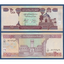 AFGANISTAN 20 AFGHANIS 2002 MEZQUITA y MINARETE Pick 68A BILLETE SC AFGHANISTAN UNC BANKNOTE