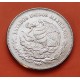 MEXICO 50 PESOS 1983 DIOS AZTECA COYOLXAUHQUI KM.490 MONEDA DE NICKEL SC- Mejico Mexiko coin