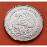 MEXICO 50 PESOS 1982 DIOS AZTECA COYOLXAUHQUI KM.490 MONEDA DE NICKEL SC- Mejico Mexiko coin