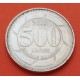 LIBANO 500 LIBRAS 2000 MILENIO y VALOR KM.39 MONEDA DE ACERO EBC Lebanon coin