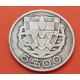 @LA MAS RARA@ PORTUGAL 5 ESCUDOS 1937 CARABELA KM.581 MONEDA DE PLATA MBC- REPUBLICA PORTUGUESA silver coin