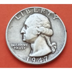 USA 1/4 DOLLAR 1964 P WASHINGTON PROOF SILVER QUARTER