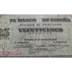 ESPAÑA 25 PESETAS 1938 BURGOS LA GIRALDA Serie A 5081325 Pick 111 BILLETE EBC- @DOBLEZ y RARO@ Spain banknote