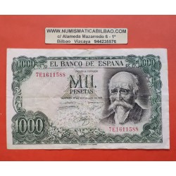 . 1000 PESETAS 1971 JOSE ECHEGARAY @RARA SERIE 9B916@ SC+ ESPAÑA
