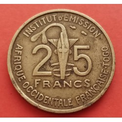.TOGO 6000 FRANCS 2003 ELEFANTES BIMETALLIC UNC KM*20