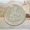 PORTUGAL 100 ESCUDOS 1989 MADEIRA PORTO SANTO 1419 1420 NAO PORTUGUESA KM.647 MONEDA DE PLATA SC