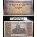 ESPAÑA 100 PESETAS 1938 BURGOS CASA DEL CORDON Serie F 3313813 Pick 113 BILLETE EBC- Spain banknote