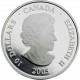 CANADA 10 DOLARES 2005 PAPA JUAN PABLO II y REINA ISABEL KM.559 MONEDA DE PLATA PROOF 10 Dollars ESTUCHE y CERTIFICADO