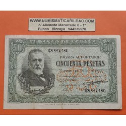 ..ESPAÑA 50 PESETAS 1951 RUSIÑOL Serie B.2438947 SC- PICK 141