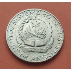 ..ANGOLA 20 ESCUDOS 1955 ESCUDO PLATA SILVER SILBER KM.74