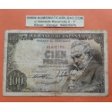 ESPAÑA 100 PESETAS 1946 FRANCISCO DE GOYA Sin Serie 01857162 Pick 181 BILLETE MUY CIRCULADO Spain banknote
