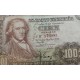 ESPAÑA 100 PESETAS 1948 FRANCISCO BAYEU Serie F 173985 Pick 137 BILLETE MBC Spain banknote