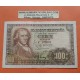 ESPAÑA 100 PESETAS 1948 FRANCISCO BAYEU Serie F 173985 Pick 137 BILLETE MBC Spain banknote