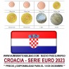 . 15/DIC ENVIO x CROACIA MONEDAS EURO 2023 SC @MAS BARATAS EN ENERO@ 1+2+5+10+20+50 Centimos + 1 EURO + 2 EUROS 2023 Croatia