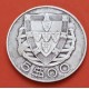 PORTUGAL 5 ESCUDOS 1942 CARABELA KM.581 MONEDA DE PLATA MBC República Portuguesa silver coin WWII
