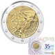 . 1 moneda x BELGICA 2 EUROS 2022 PROGRAMA ERASMUS 35 ANIVERSARIO SC @COINCARD@ CONMEMORATIVA Belgium