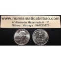 ESTADOS UNIDOS 1/4 DOLAR 1980 D WASHINGTON KM.164 A MONEDA DE NICKEL SC USA QUARTER 25 CENTAVOS