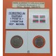 GOBIERNO DE EUZKADI 1 PESETA 1937 + 2 PESETAS 1937 DAMA MONEDAS DE NICKEL GUERRA CIVIL EUSKADI BILBAO R/1 MBC-