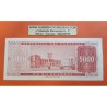 @RARO@ PARAGUAY 5000 GUARANIES 1952 DON CARLOS ANTONIO LOPEZ Serie A..2294 Pick 208 BILLETE SC UNC BANKNOTE