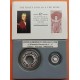 AUSTRALIA HOLLEY DOLLAR 1989 + 50 CTS SILVER PROOF SET