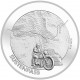 .SUIZA 20 FRANCOS 2020 B SUSTENPASS ANTIGUA MOTOCICLETA SIDECAR Swiss Alpine Passes MONEDA DE PLATA SC Switzerland 20 Francs