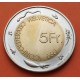 SUIZA 5 FRANCOS 1999 B FESTIVAL DEL VINO KM.86 MONEDA BIMETALICA SC- Switzerland 5 Francs