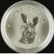 AUSTRALIA 1 DOLAR 1995 CANGURO PLATA Silver Kangaroo Känguru $1