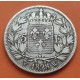 @RARA@ FRANCIA 5 FRANCOS 1828 W Ceca de LILLE Rey CHARLES X ROI DE FRANCE KM.728.13 MONEDA DE PLATA 5 Francs silver coin