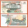 SURINAME 25 GULDEN 1998 PALACIO y NADADOR A MARIPOSA Pick 138D BILLETE SC Surinam UNC BANKNOTE