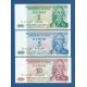 3 billetes x TRANSNIESTER 1 RUBLO + 5 RUBLOS + 10 RUBLOS 1994 GENERAL Pick 16+17+18 SC Transnistria Roubles