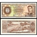 PARAGUAY 50 GUARANIES 1952 ESTIGARRIBIA CAMPO CON CABALLOS Pick 197B BILLETE SC UNC BANKNOTE