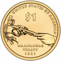 ESTADOS UNIDOS 1 DOLAR INDIA SACAGAWEA 2011 P SC US DOLLAR